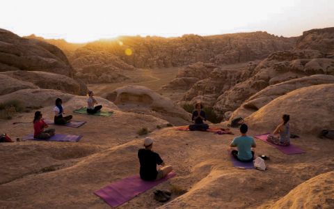 Image for Yoga Meditatie Jordanië rondreis