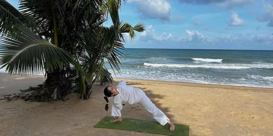 Yoga on the beach | Aleenta Phuket Resort & Spa Yoga on the beach | Aleenta Phuket Resort & Spa