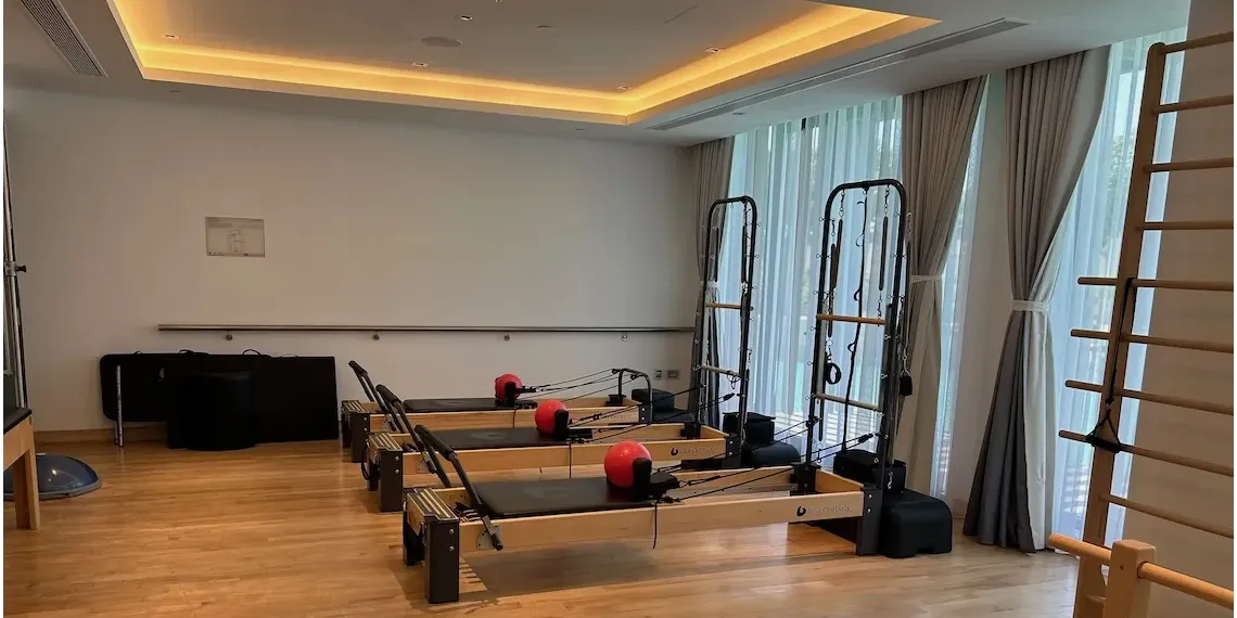 Pilates Reformers in Zulal Wellness Resort