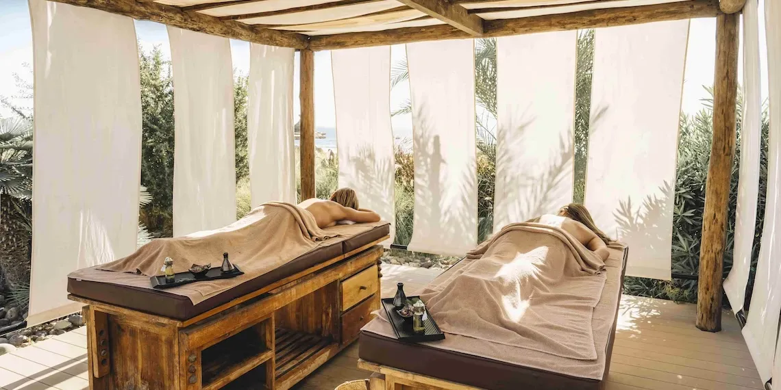 massage buiten