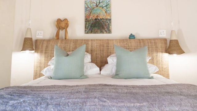 Bed in kamer