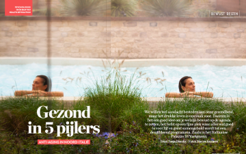 Gezond in 5 pijlers - Anti Aging in Noord-Italië